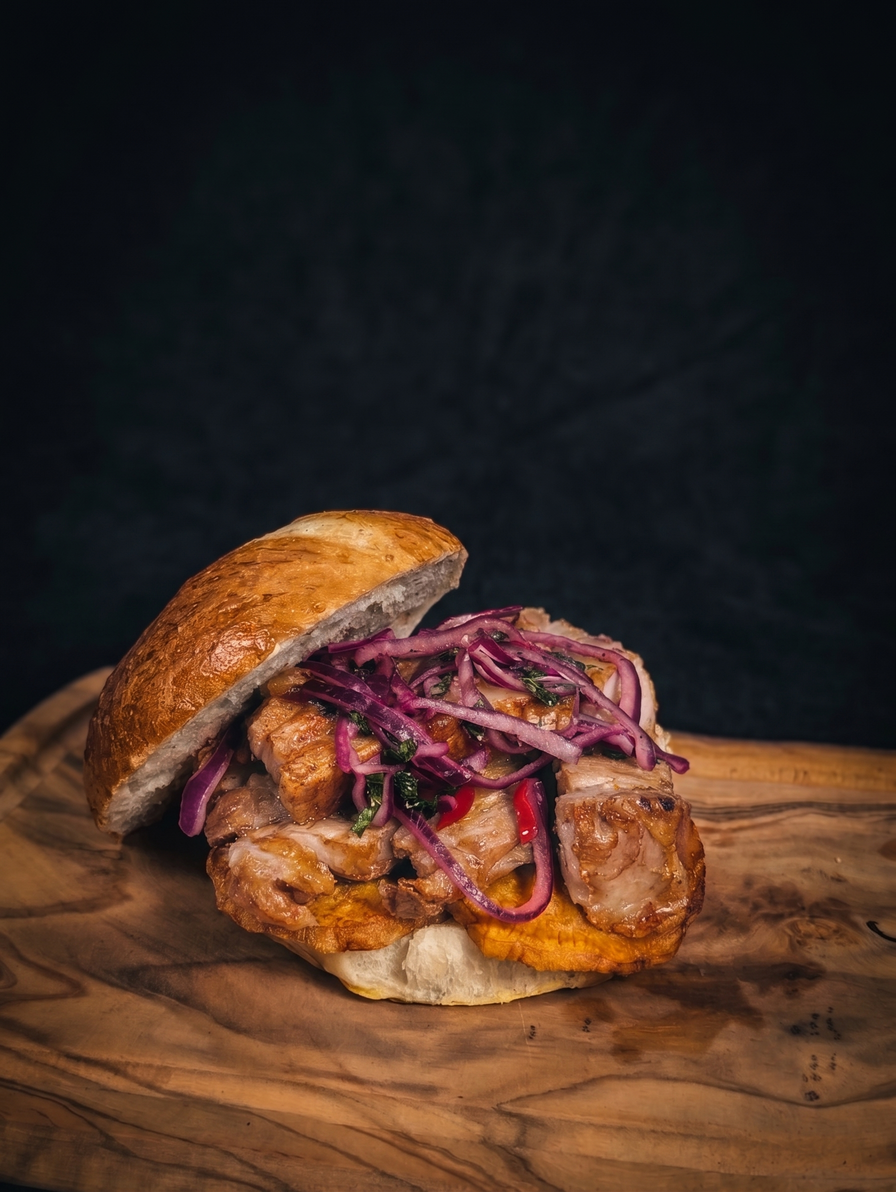 Chicharrón Sandwich